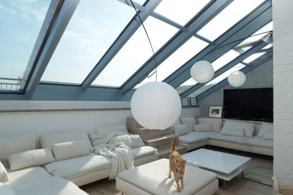 Posuvné střešní prosklení Solara PRESPEKTIV