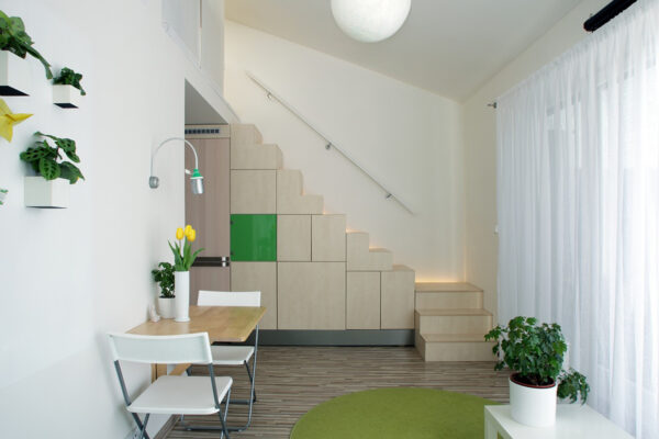 Mezonetový byt v Holešovicích