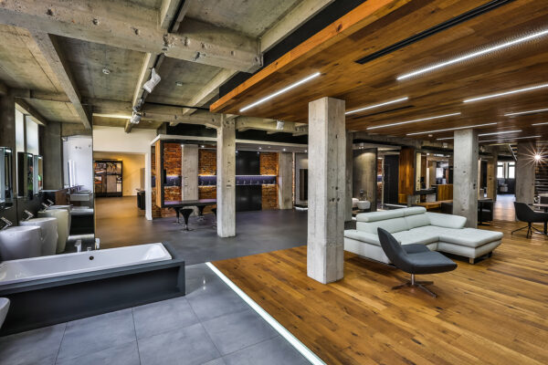 Podlahové krytiny KÄHRS v showroomu Elements