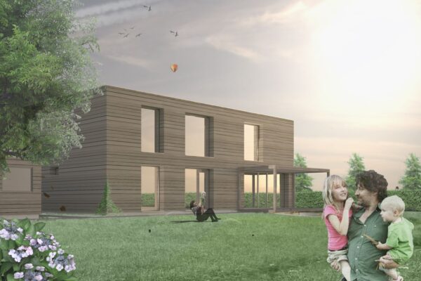 Projekt pasivního rodinného domu
