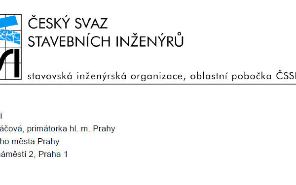 Stanovisko pražské pobočky ČSSI k odkládanému zprovoznění tunelu Blanka