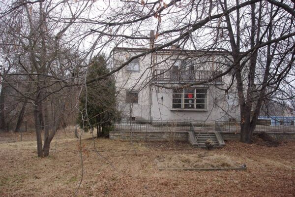 Protestní akce proti zbourání vily Johanna Nepomuka Krale