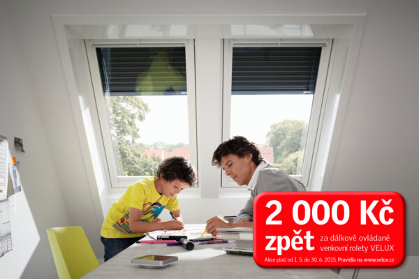 Venkovní roleta VELUX