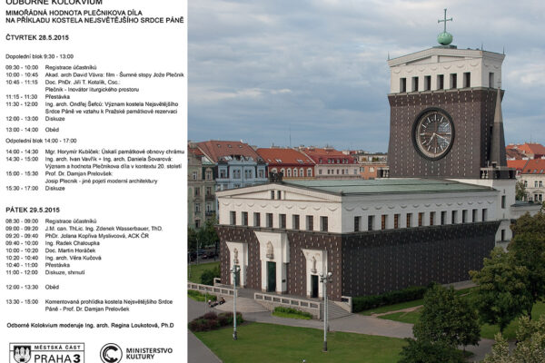 Kolokvium o Plečnikově dílu