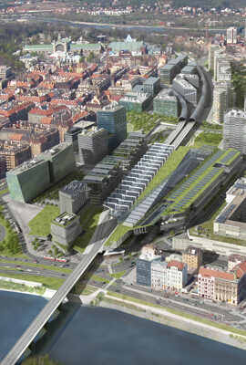 Praha 7 chce architektonickou soutěž na podobu lokality Bubny