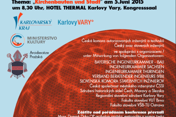 Církevní stavby a město