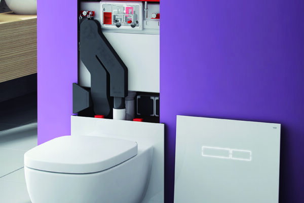 TECEprofil pro závěsná WC s odsáváním pachu