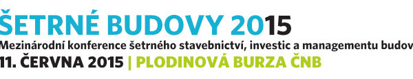 Konference Šetrné budovy 2015