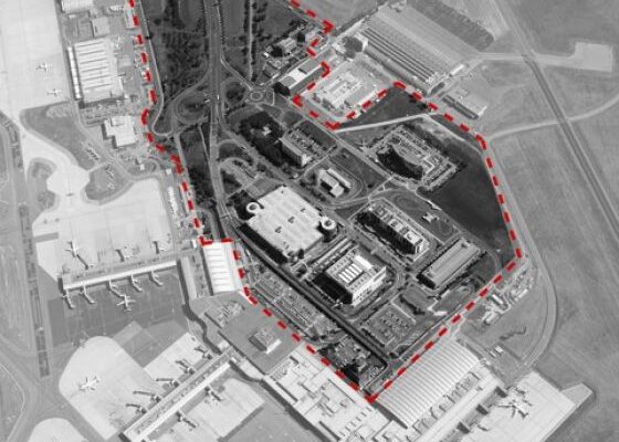 Soutěž na veřejný prostor před terminály 1 a 2 Letiště Václava Havla Praha