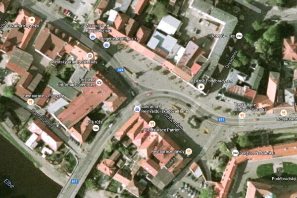 Poděbrady vyhlásily soutěž na rekonstrukci Jiřího náměstí