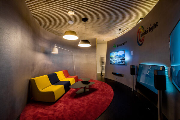 Showroom společnosti Philips v Bratislavě