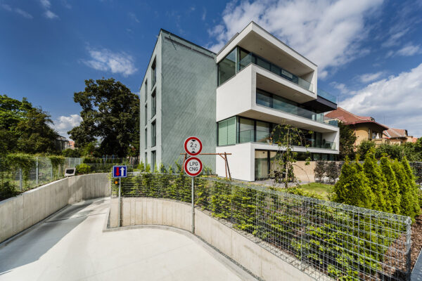 Sanace a přestavba vily Verde v Praze