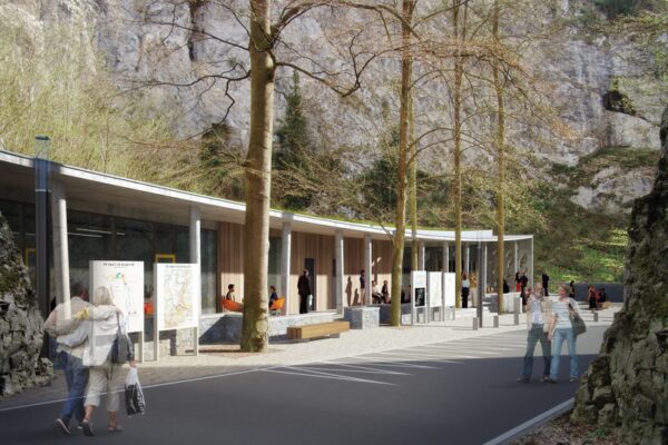 Nové turistické centrum Punkevních jeskyní zahájí provoz v září