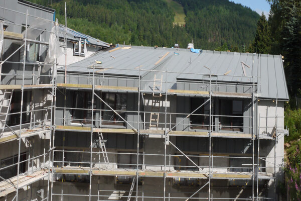 Prefalz na Lučním domě v Krkonoších