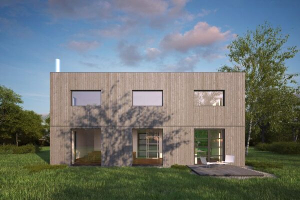 Dřevěný opakovatelný dům