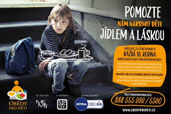 Projekt Obědy pro děti už nakrmil tisíce českých školáků
