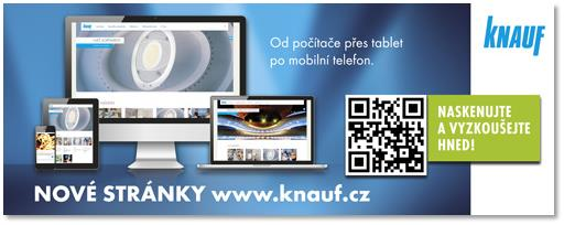 Knauf modernizoval webové stránky