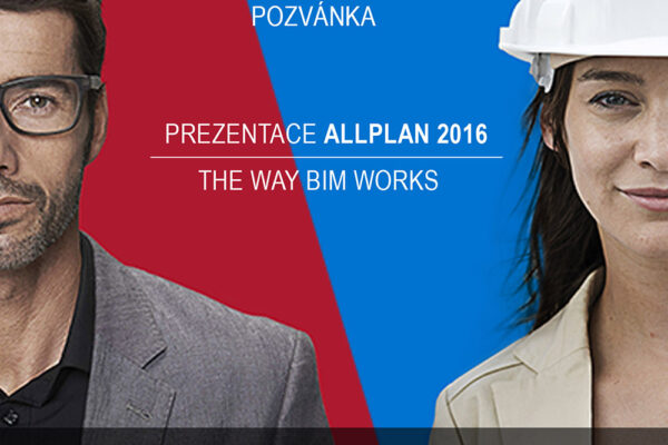 Pozvánka na prezentace Allplan 2016