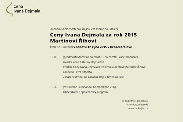 Cena Ivana Dejmala