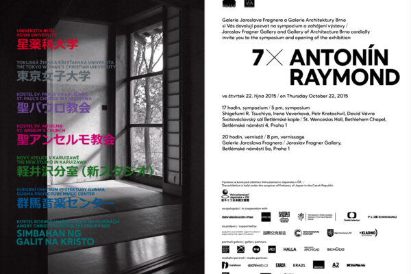 Výstava — Antonín Raymond 7×