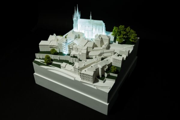 Chrudim vystavila model historické části města