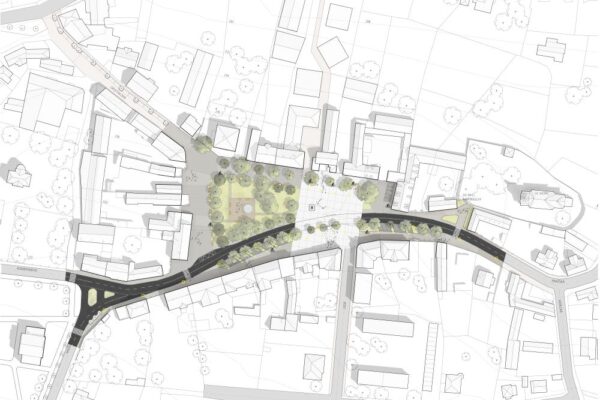 Obnova náměstí v Řevnicích