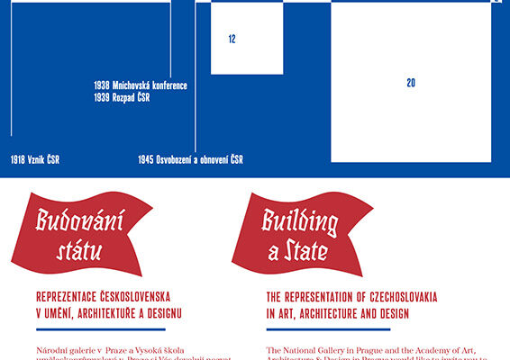Budování státu. Reprezentace Československa v umění, architektuře a designu.