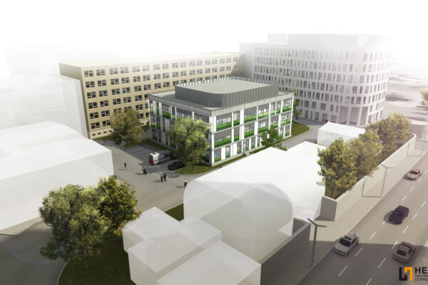 Nový pavilon Klaudiánovy nemocnice v Mladé Boleslavi