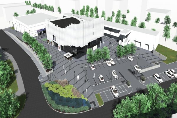 Rekonstrukce kina Centrum v Karviné a jeho okolí