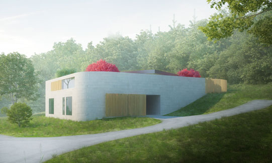 Projekt domu v severních Čechách