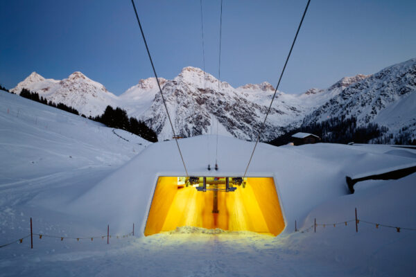 Postaveno v horách / nové stavby ve švýcarských horách