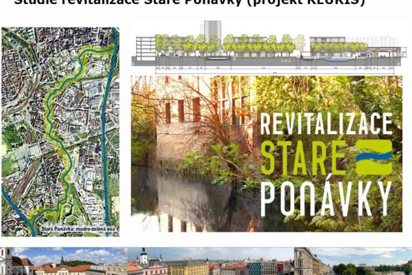 Revitalizace vodního toku stará Ponávka v Brně