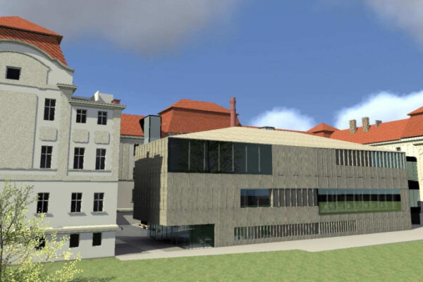 Rekonstrukce fakulty a dostavba knihovny v Opavě