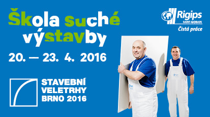 Rigips: Škola práce se sádrokartonem