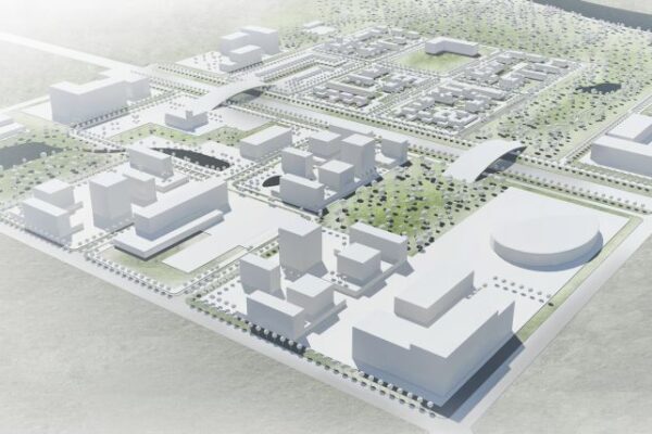 Rozvoj komunitní zástavby města Brest v Bělorusku