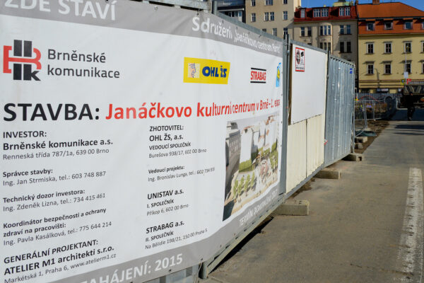 Brno hledá projektanta na Janáčkovo kulturní centrum