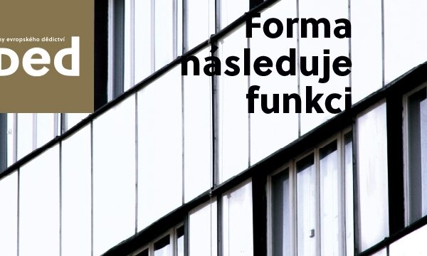 Dny evropského dědictví v Brně ve velkém funkcionalistickém stylu