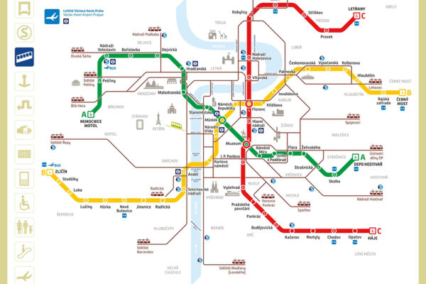 Praha si nechá udělat zadání urbanistických studií stanic metra