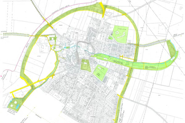 Zelený pás kolem obce Líbeznice