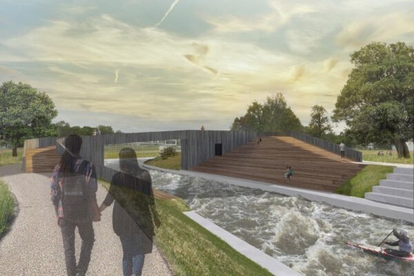 Rozšíření tribuny v Tróji