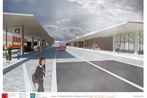 Heřmanův Městec chystá stavbu dopravního terminálu