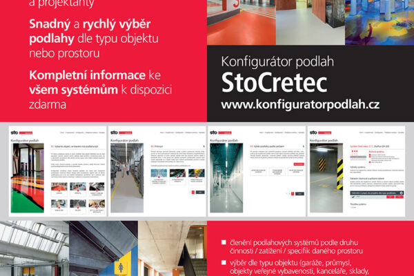 Konfigurator podlahových systémů StoCretec