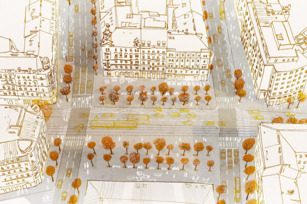 Severojižní magistrálu polidští slavný architekt Gehl