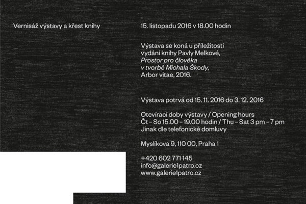 Prostor pro člověka v tvorbě Michala Škody