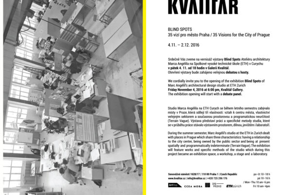 Blind Spots: 35 vizí pro město Praha