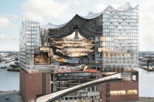 V Hamburku dokončili budovu Labské filharmonie