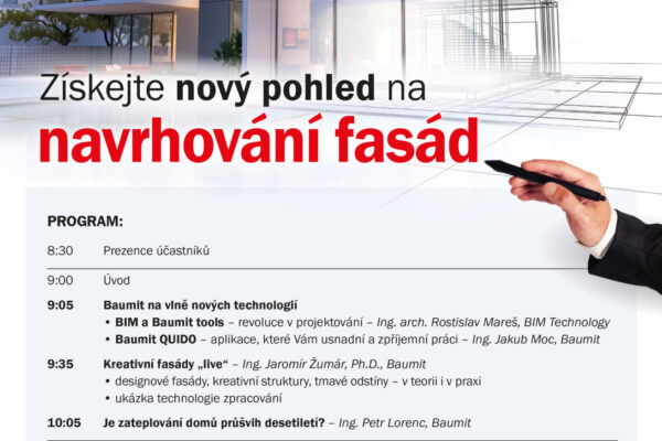 Přihlaste se na Baumit Akademii 2017