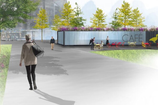 Husův sad v Ostravě