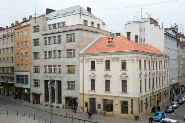 V bývalé budově ČT v Brně mají být restaurace a kanceláře