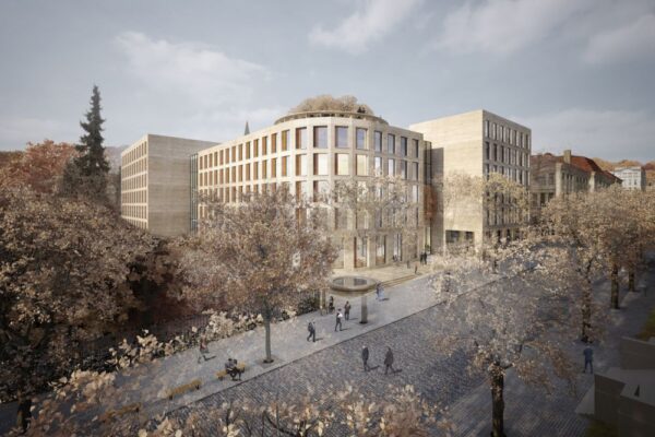 Kampus Albertov se bude stavět podle návrhu ateliéru Znamení čtyř – architekti